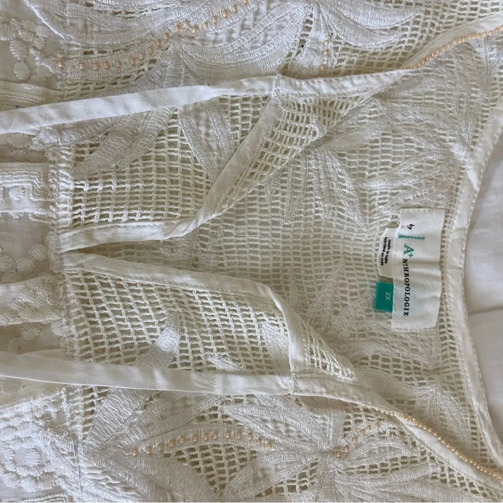 Anthropologie Maja embroidered tunic - Picture 5 of 7